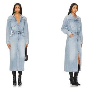 Levi's Western Denim Midi Dress